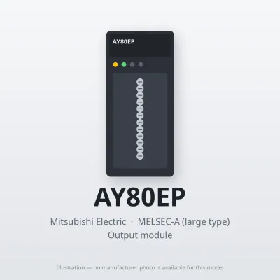 AY80EP Mitsubishi MELSEC-A Output module