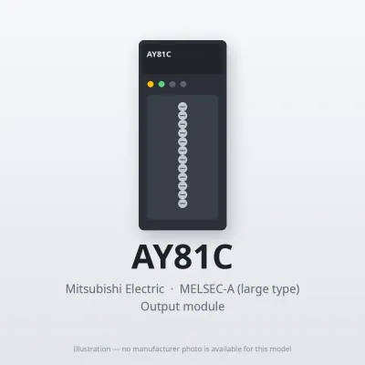 AY81C Mitsubishi MELSEC-A Output module