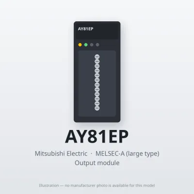 AY81EP Mitsubishi MELSEC-A Output module