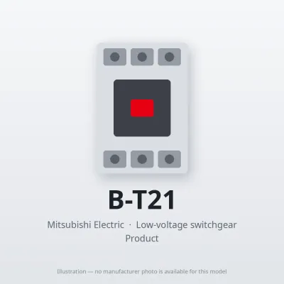 B-T21 Mitsubishi Low-voltage switchgear Magnetic Contactor
