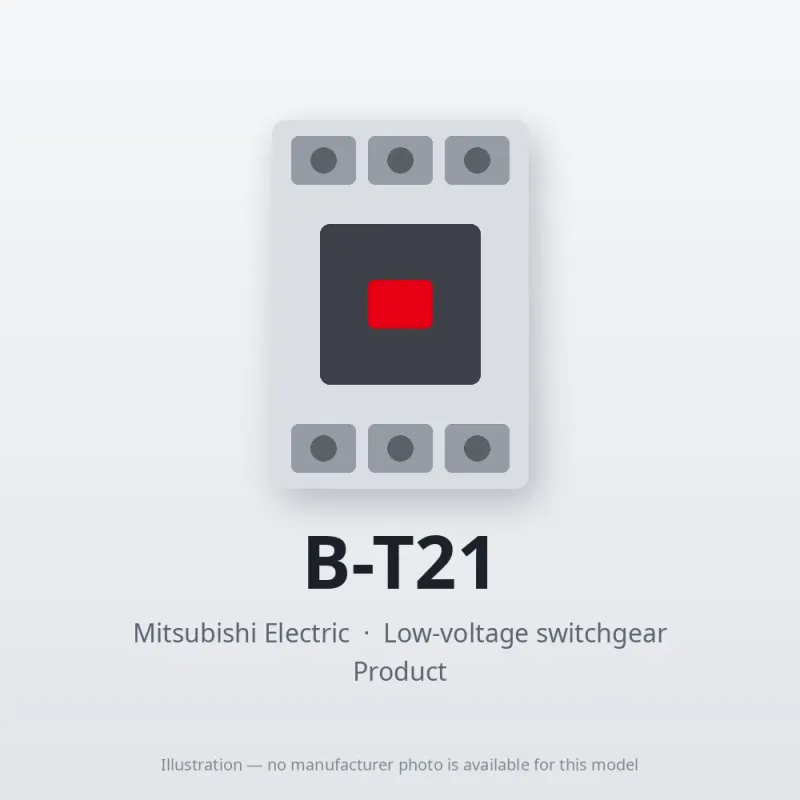 B-T21 Mitsubishi Low-voltage switchgear Magnetic Contactor