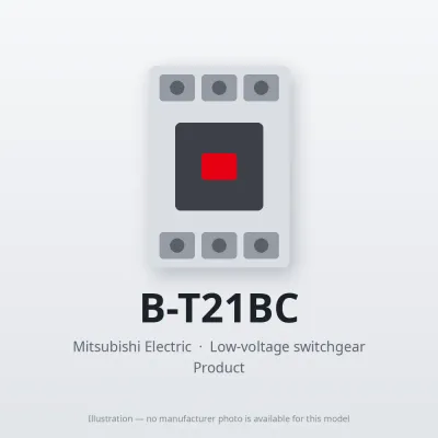 B-T21BC Mitsubishi Low-voltage switchgear Magnetic Contactor