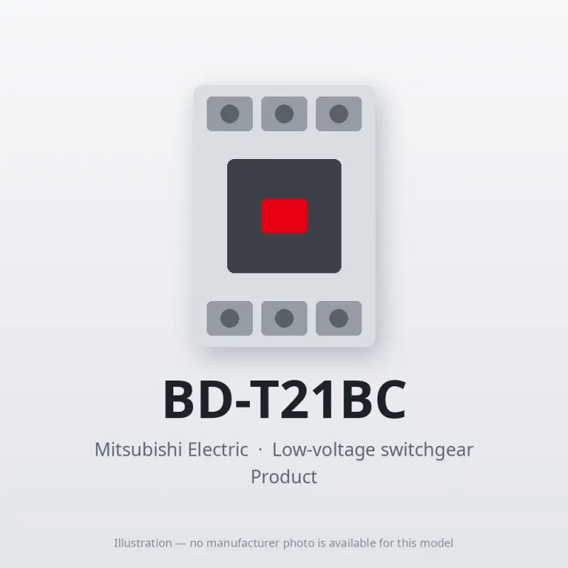 BD-T21BC Mitsubishi Low-voltage switchgear Magnetic Contactor
