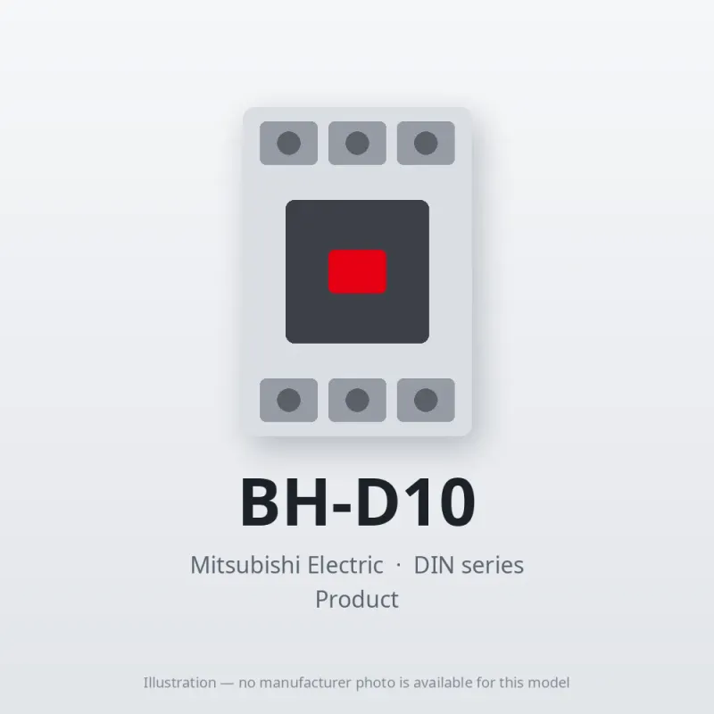 BH-D10 Mitsubishi Circuit breaker