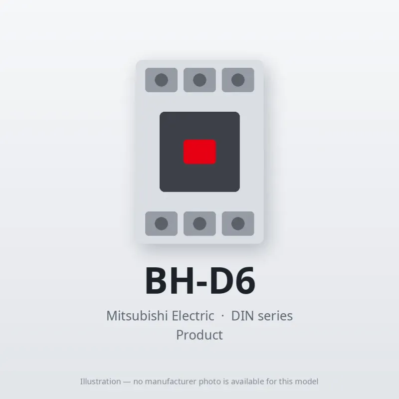 BH-D6 Mitsubishi Circuit breaker