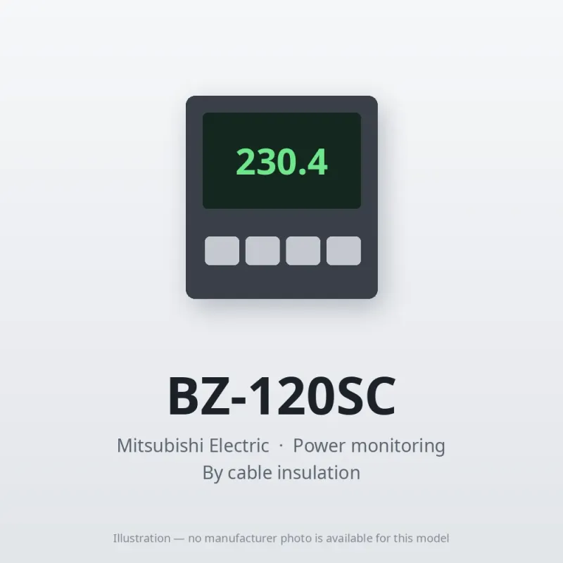 BZ-120SC Mitsubishi Power monitoring Zero-phase Current Transformers (ZCT)