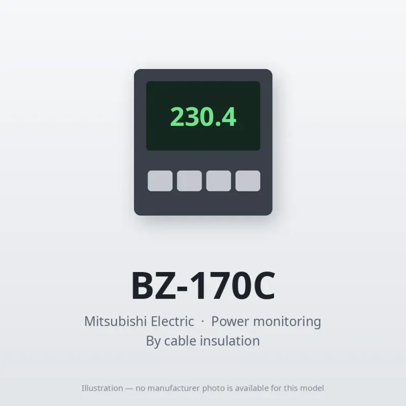 BZ-170C Mitsubishi Power monitoring Zero-phase Current Transformers (ZCT)