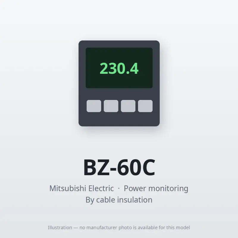 BZ-60C Mitsubishi Power monitoring Zero-phase Current Transformers (ZCT)