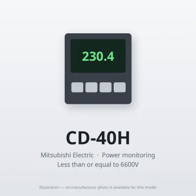 CD-40H Mitsubishi Power monitoring Current Transformers (CT)