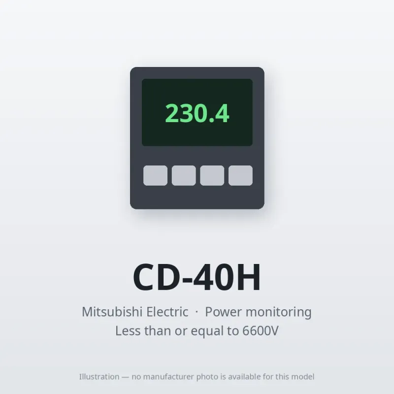 CD-40H Mitsubishi Power monitoring Current Transformers (CT)