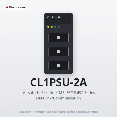 CL1PSU-2A Mitsubishi MELSEC-F (FX) Series Data link/Communication