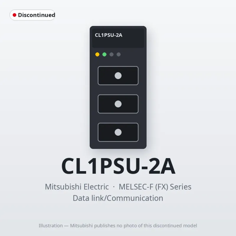 CL1PSU-2A Mitsubishi MELSEC-F (FX) Series Data link/Communication
