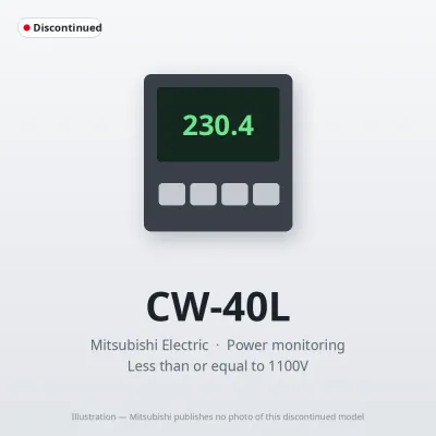 CW-40L Mitsubishi Power monitoring Current Transformers (CT)