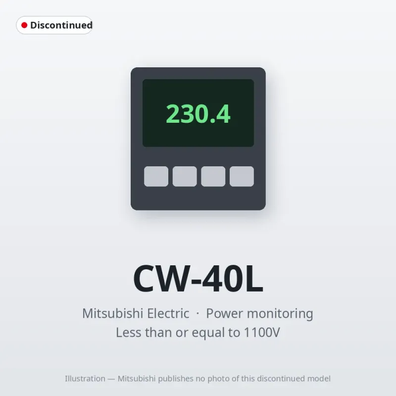 CW-40L Mitsubishi Power monitoring Current Transformers (CT)