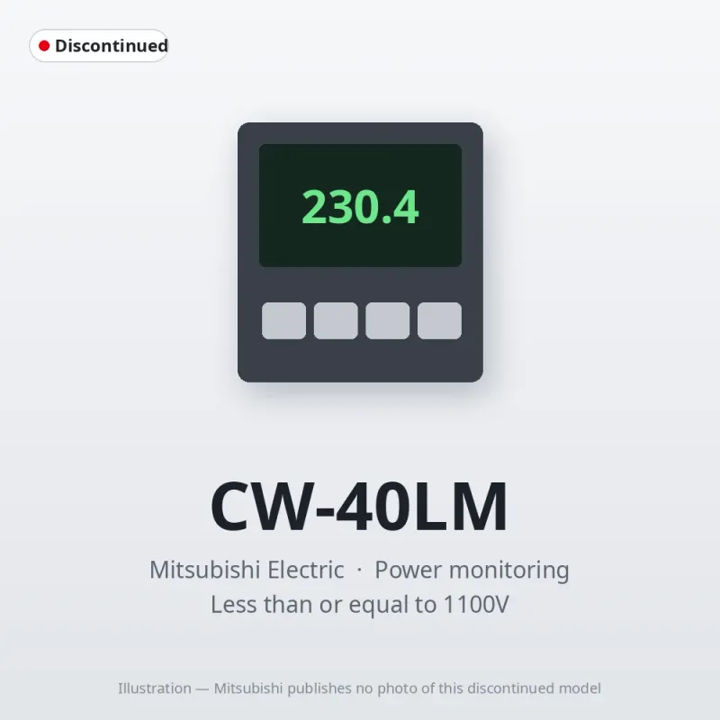 CW-40LM Mitsubishi Power monitoring Current Transformers (CT)