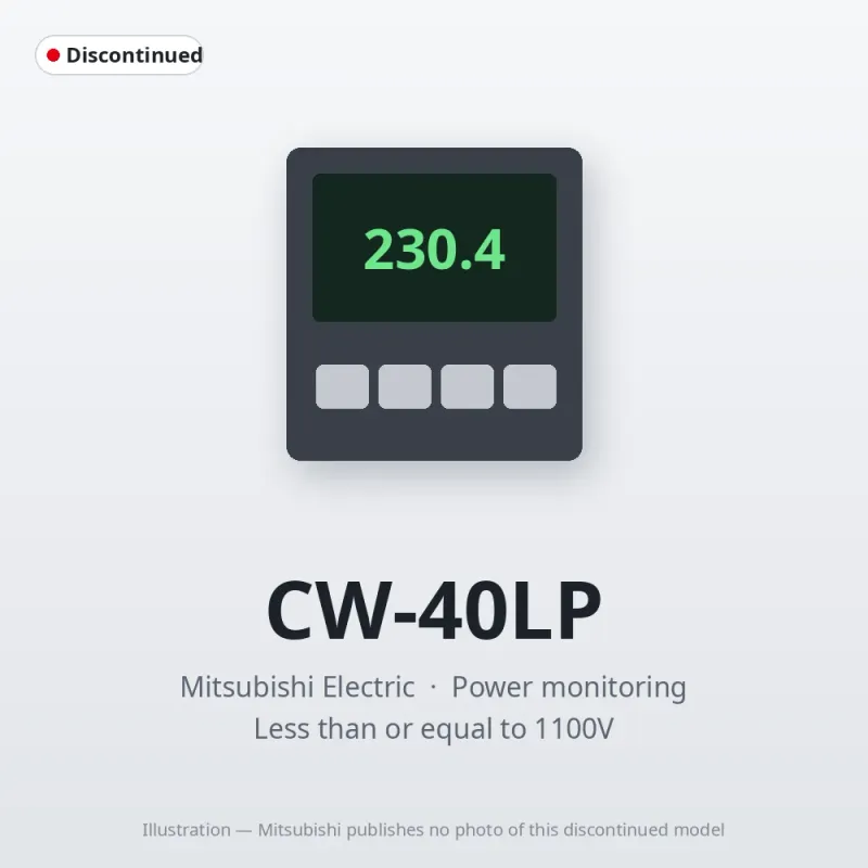 CW-40LP Mitsubishi Power monitoring Current Transformers (CT)