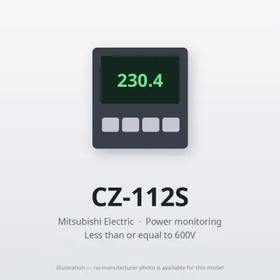 CZ-112S Mitsubishi Power monitoring Zero-phase Current Transformers (ZCT)