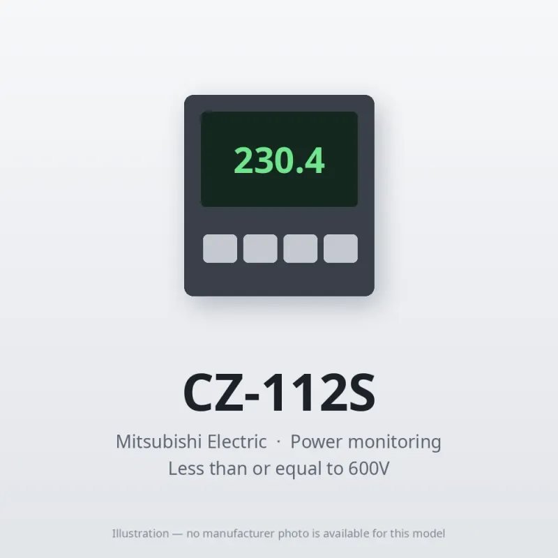 CZ-112S Mitsubishi Power monitoring Zero-phase Current Transformers (ZCT)