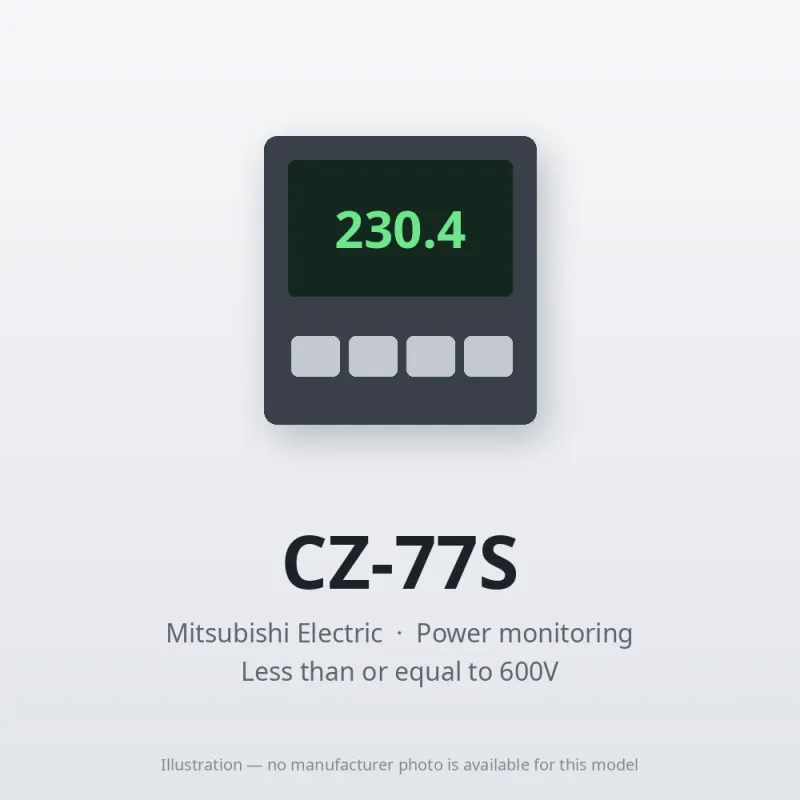 CZ-77S Mitsubishi Power monitoring Zero-phase Current Transformers (ZCT)