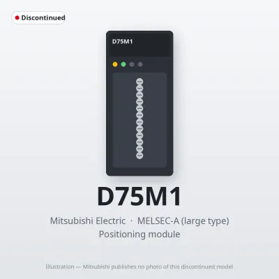 D75M1 Mitsubishi MELSEC-A Positioning module