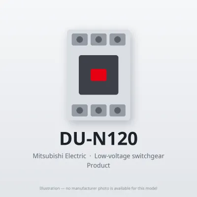 DU-N120 Mitsubishi Low-voltage switchgear Magnetic Contactor