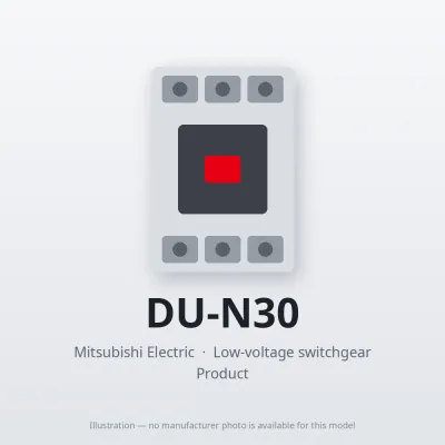 DU-N30 Mitsubishi Low-voltage switchgear Magnetic Contactor