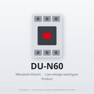 DU-N60 Mitsubishi Low-voltage switchgear Magnetic Contactor