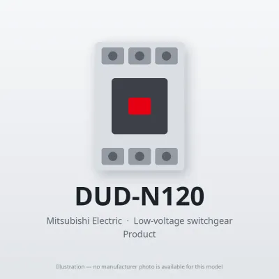 DUD-N120 Mitsubishi Low-voltage switchgear Magnetic Contactor