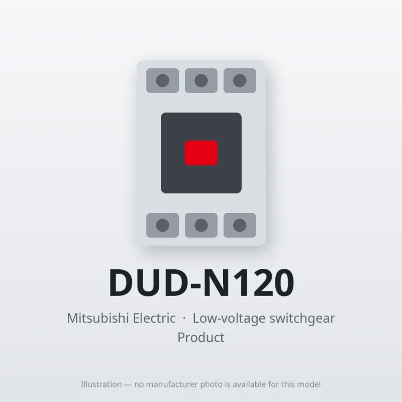 DUD-N120 Mitsubishi Low-voltage switchgear Magnetic Contactor