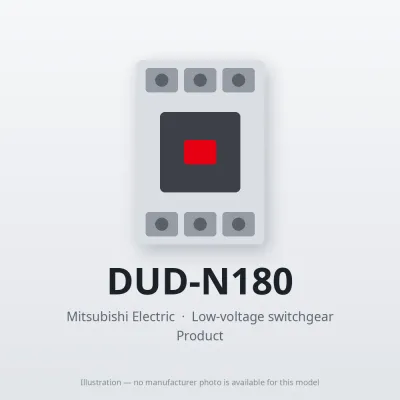DUD-N180 Mitsubishi Low-voltage switchgear Magnetic Contactor