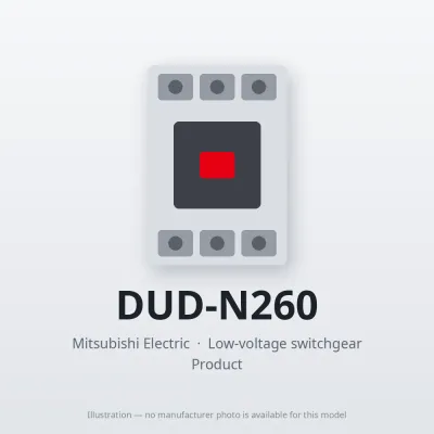 DUD-N260 Mitsubishi Low-voltage switchgear Magnetic Contactor