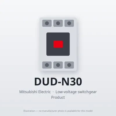 DUD-N30 Mitsubishi Low-voltage switchgear Magnetic Contactor