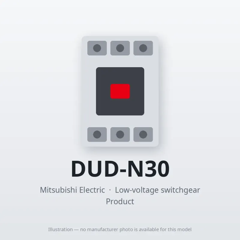 DUD-N30 Mitsubishi Low-voltage switchgear Magnetic Contactor