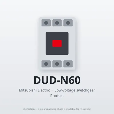DUD-N60 Mitsubishi Low-voltage switchgear Magnetic Contactor