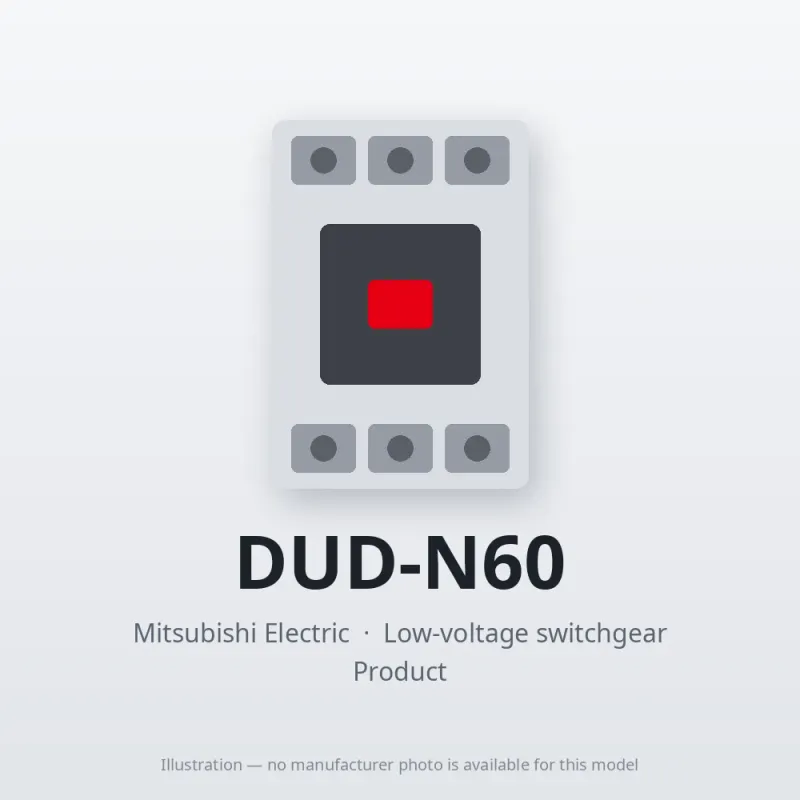 DUD-N60 Mitsubishi Low-voltage switchgear Magnetic Contactor