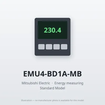 EMU4-BD1A-MB Mitsubishi Energy measuring EcoMonitorLight