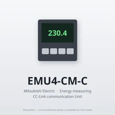 EMU4-CM-C Mitsubishi Energy measuring EcoMonitorLight EcoMonitorPlus