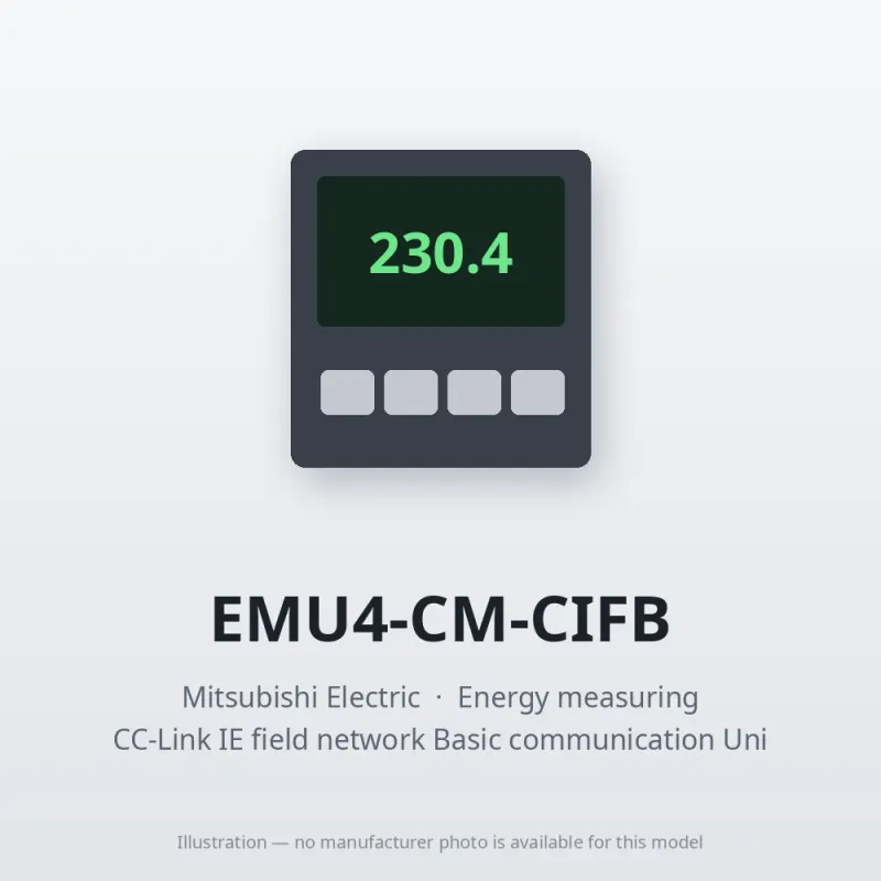 EMU4-CM-CIFB Mitsubishi Energy measuring EcoMonitorLight EcoMonitorPlus