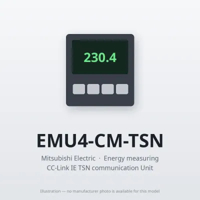 EMU4-CM-TSN Mitsubishi Energy measuring EcoMonitorLight EcoMonitorPlus