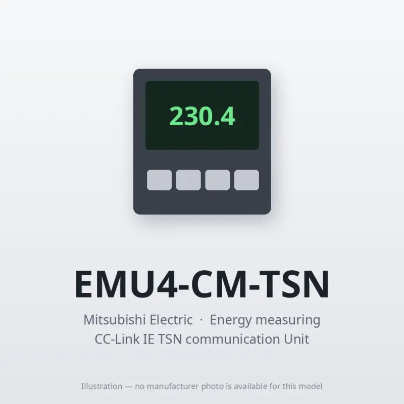 EMU4-CM-TSN Mitsubishi Energy measuring EcoMonitorLight EcoMonitorPlus