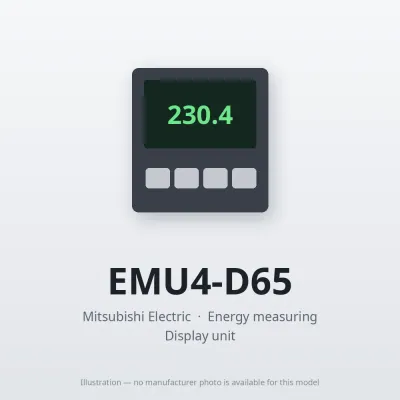 EMU4-D65 Mitsubishi Energy measuring EcoMonitorPlus