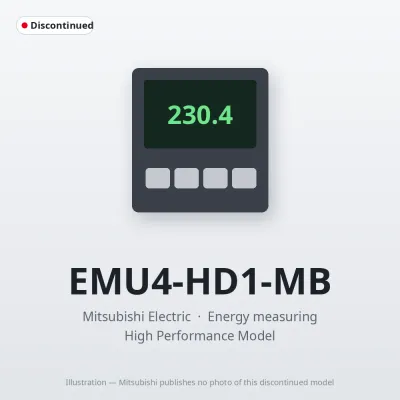 EMU4-HD1-MB Mitsubishi Energy measuring EcoMonitorLight