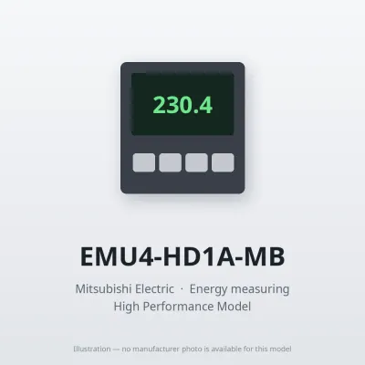 EMU4-HD1A-MB Mitsubishi Energy measuring EcoMonitorLight