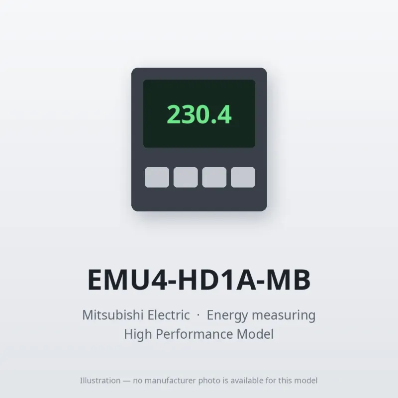 EMU4-HD1A-MB Mitsubishi Energy measuring EcoMonitorLight