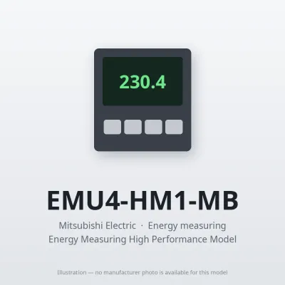 EMU4-HM1-MB Mitsubishi Energy measuring EcoMonitorPlus