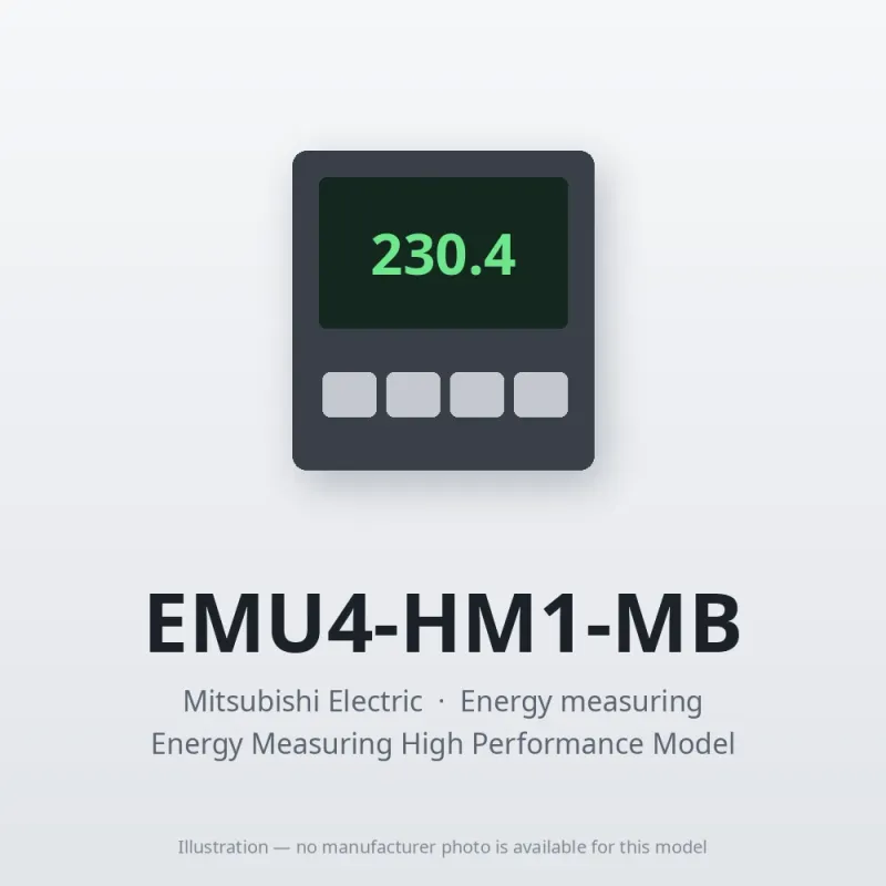 EMU4-HM1-MB Mitsubishi Energy measuring EcoMonitorPlus