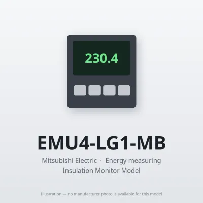 EMU4-LG1-MB Mitsubishi Energy measuring EcoMonitorPlus