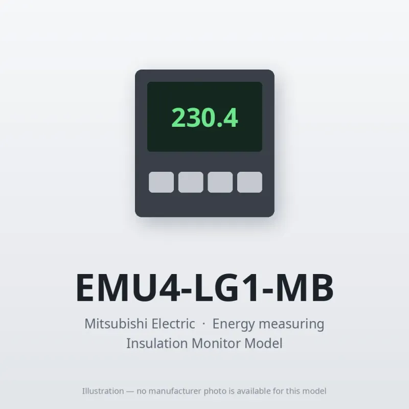 EMU4-LG1-MB Mitsubishi Energy measuring EcoMonitorPlus