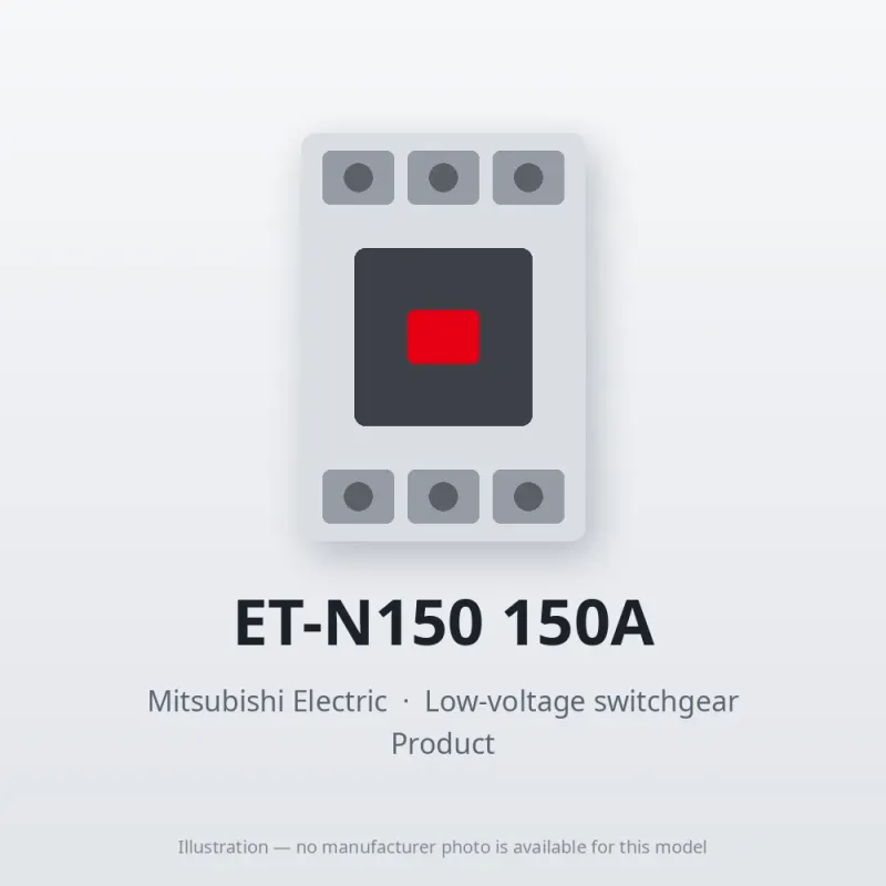 ET-N150 150A Mitsubishi Low-voltage switchgear Related Equipment
