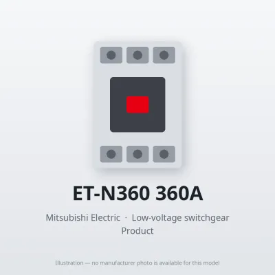 ET-N360 360A Mitsubishi Low-voltage switchgear Related Equipment